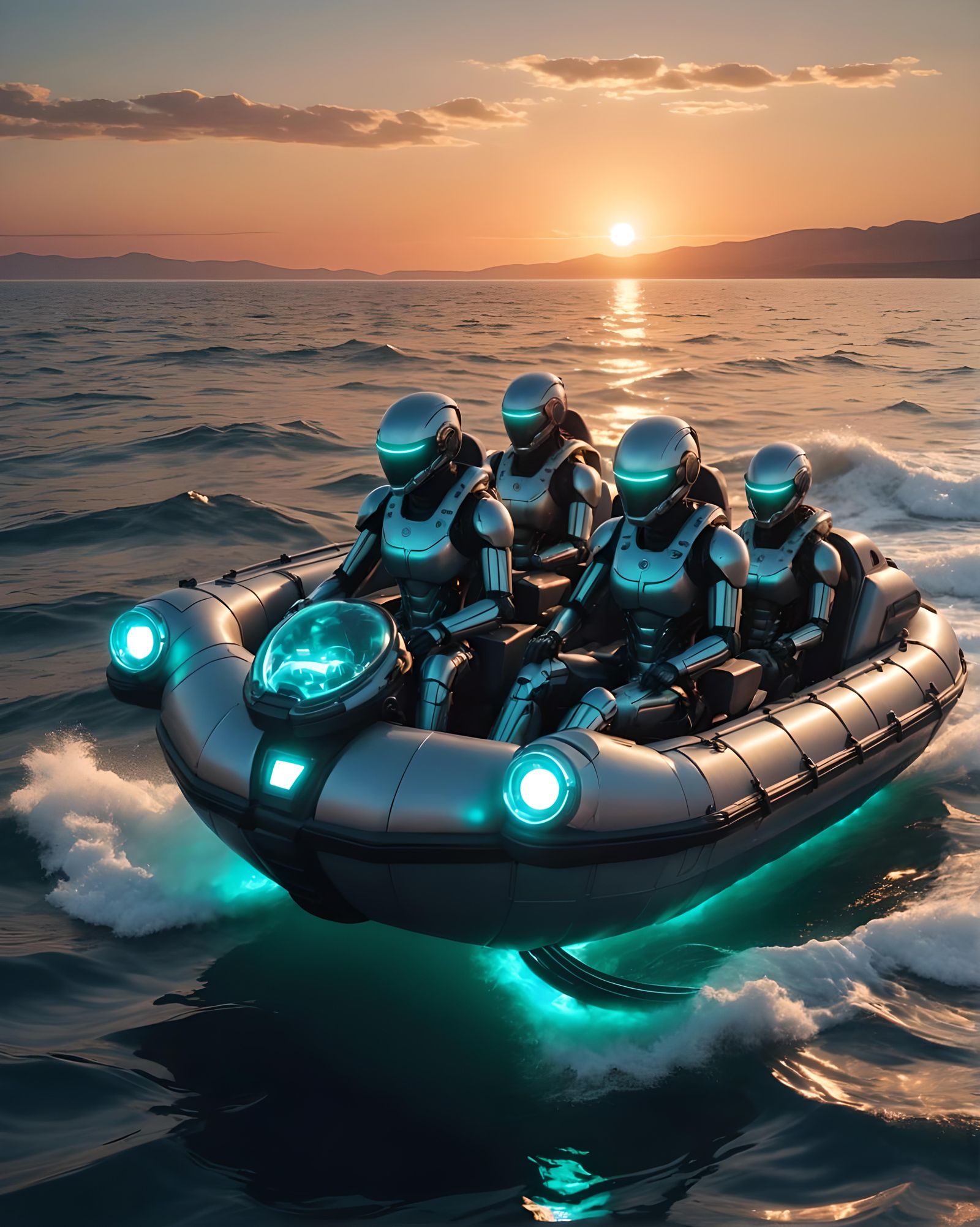 Cyborg Ocean Cruiser