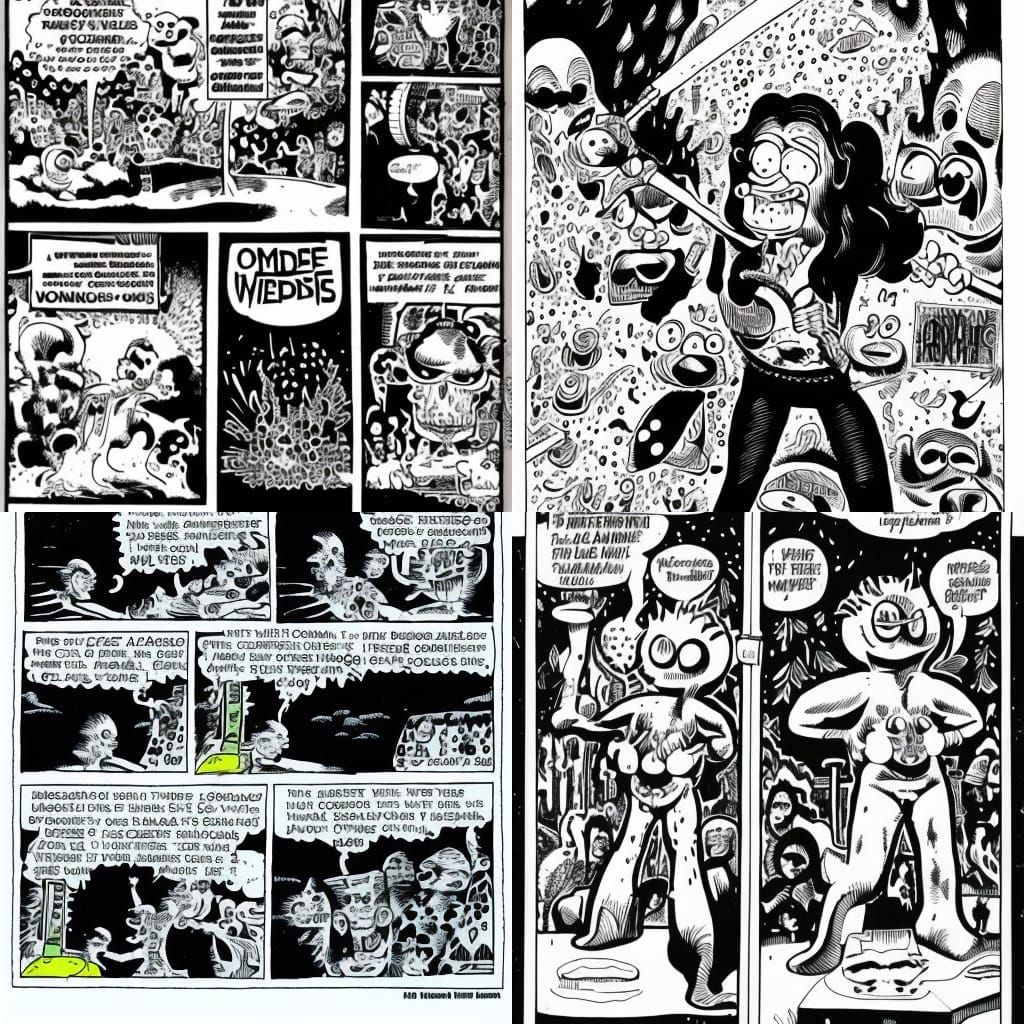 complete mind over madness underground comix inked rhythmic ...