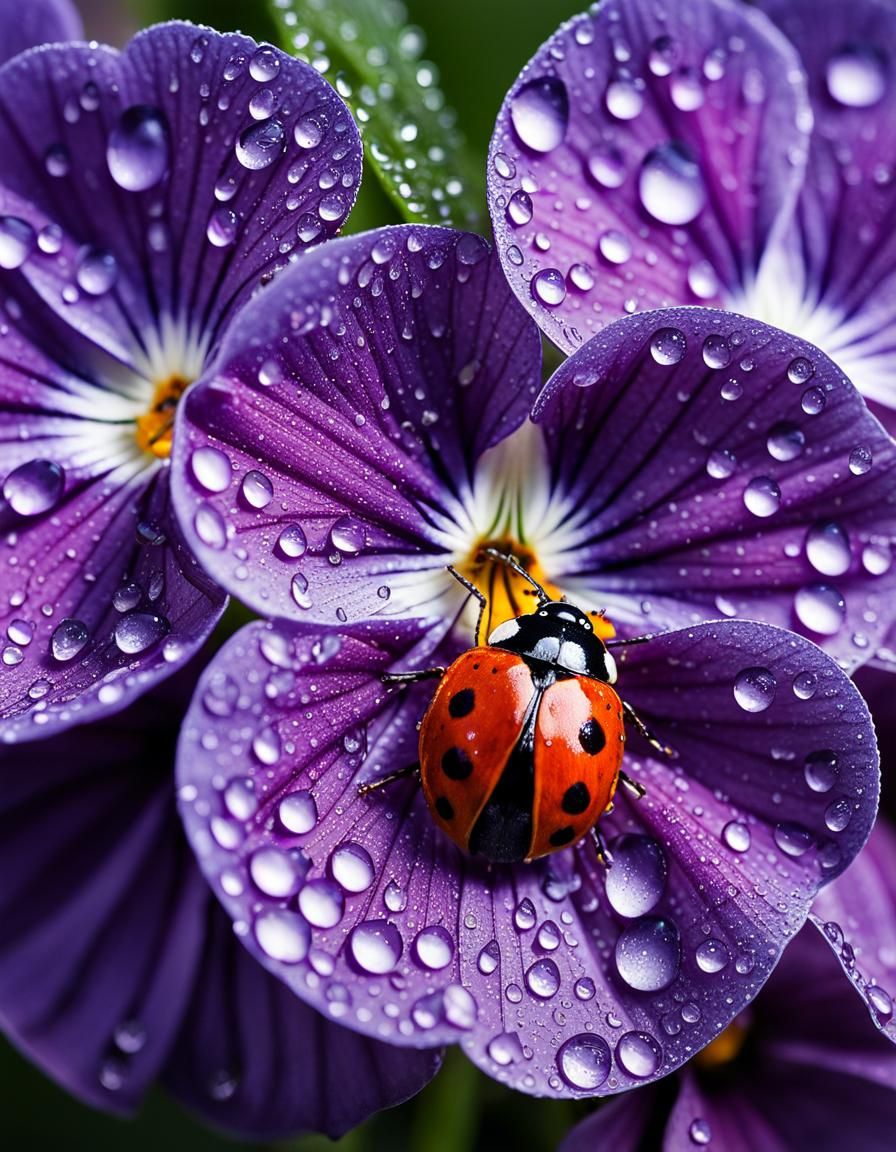 Dew drops