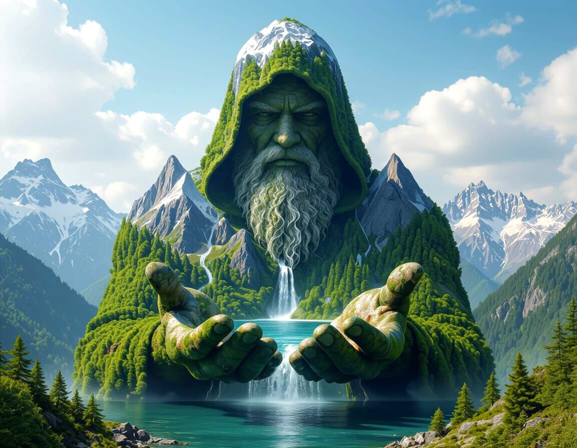 Mountain Man  by @Andy