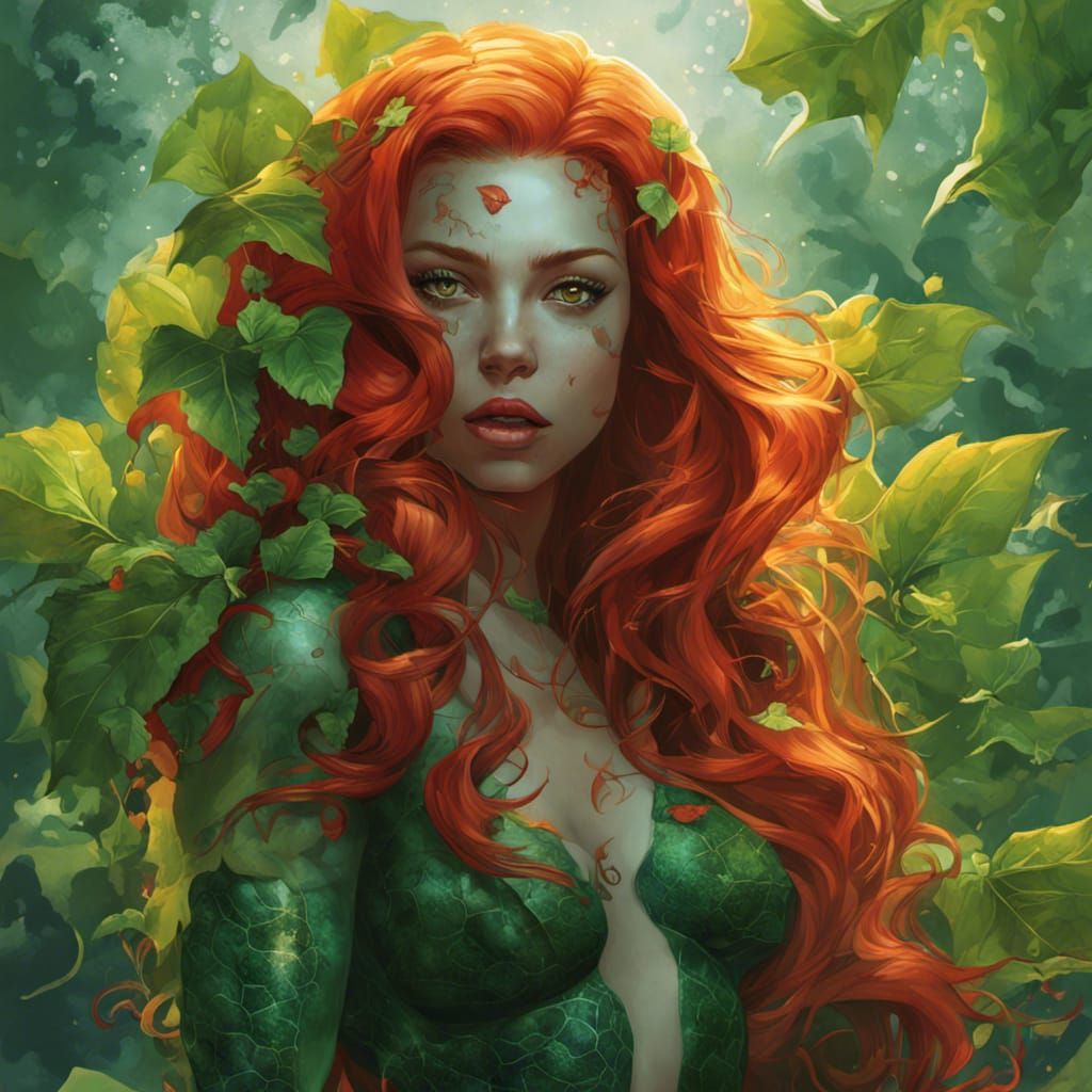 poison-ivy-dc-ai-generated-artwork-nightcafe-creator