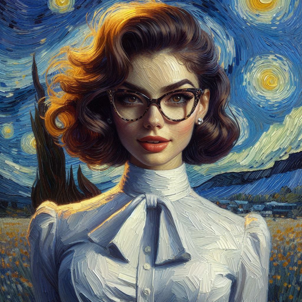 Van Gogh Inspired Beauty