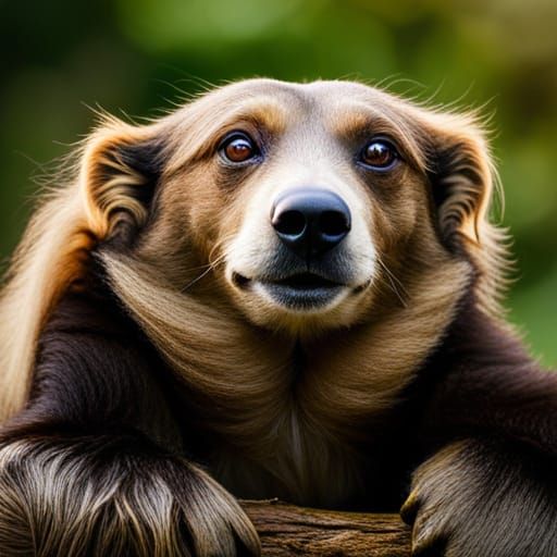 Do not worry - be slothy like a dog by Per.