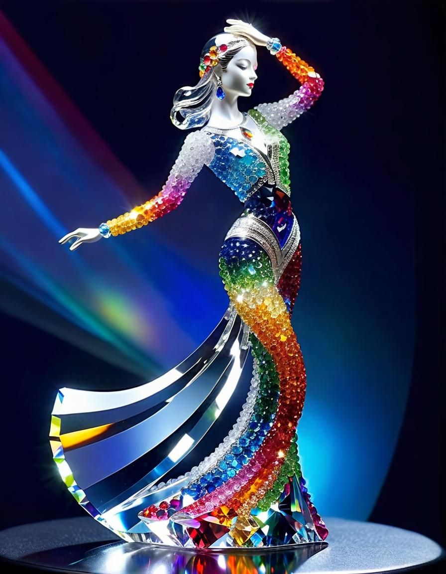 Crystal's Dancing  by @Ishya