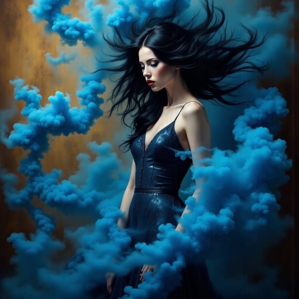 <lora:ColorSmokeFlux:1.0> 