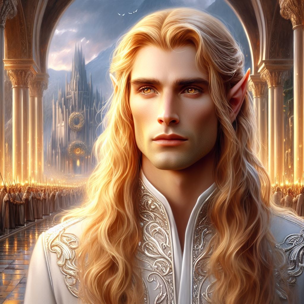 Glorfindel in Second Age, back home, in Valinor (Big Glorfindel's ...