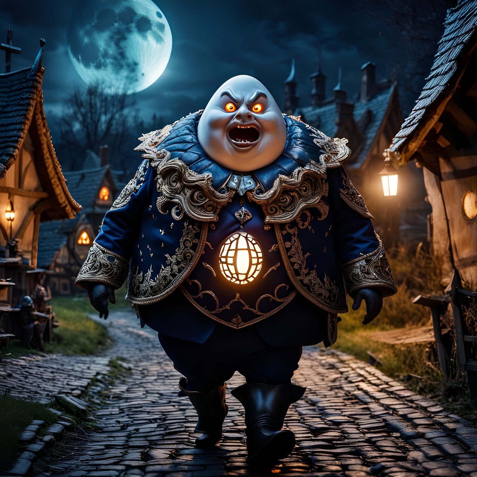 Humpty Dumpty's Reign of Darkness  by @lawrencelot