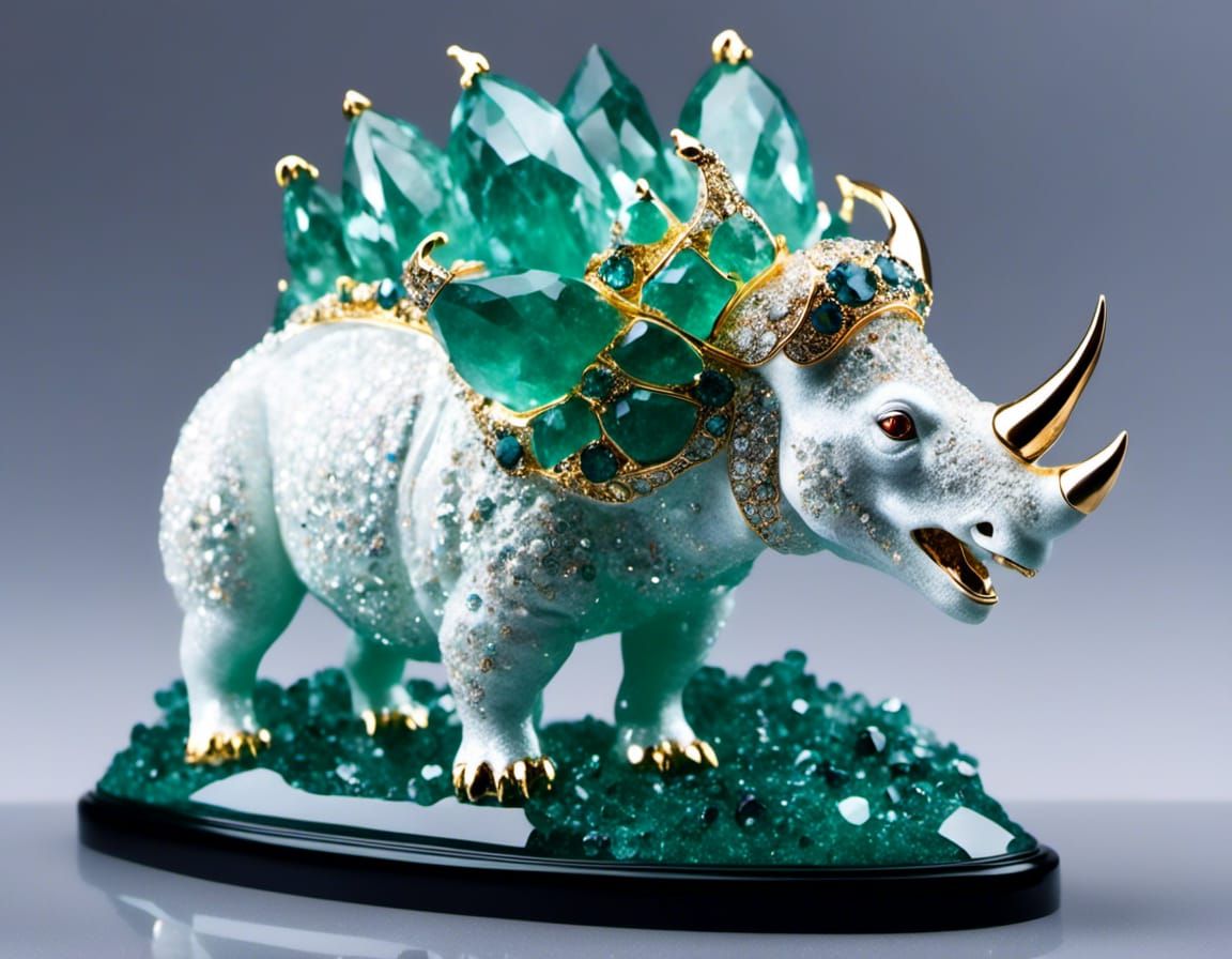 Triceratops Figurine