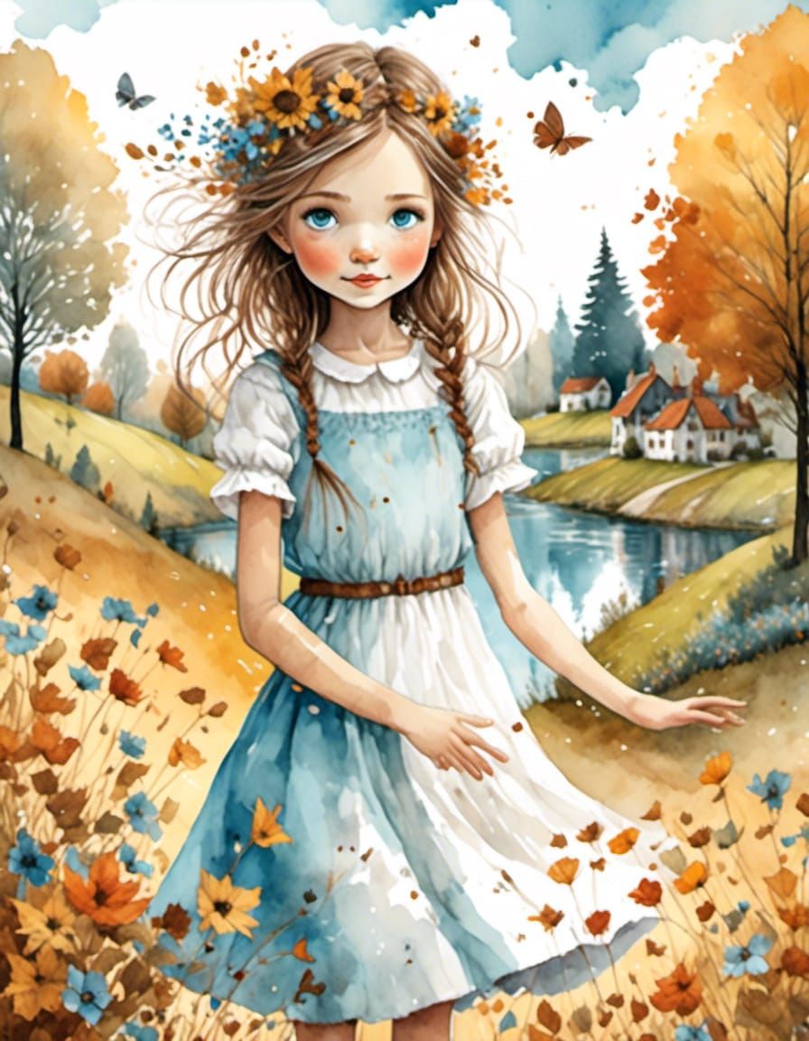 Cute young girl