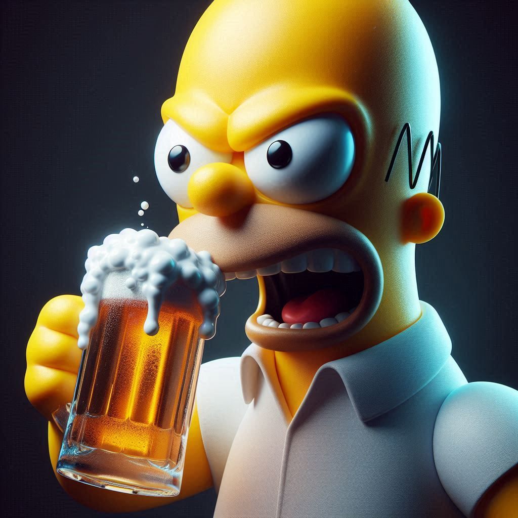 Angry Egg...the Simpsons