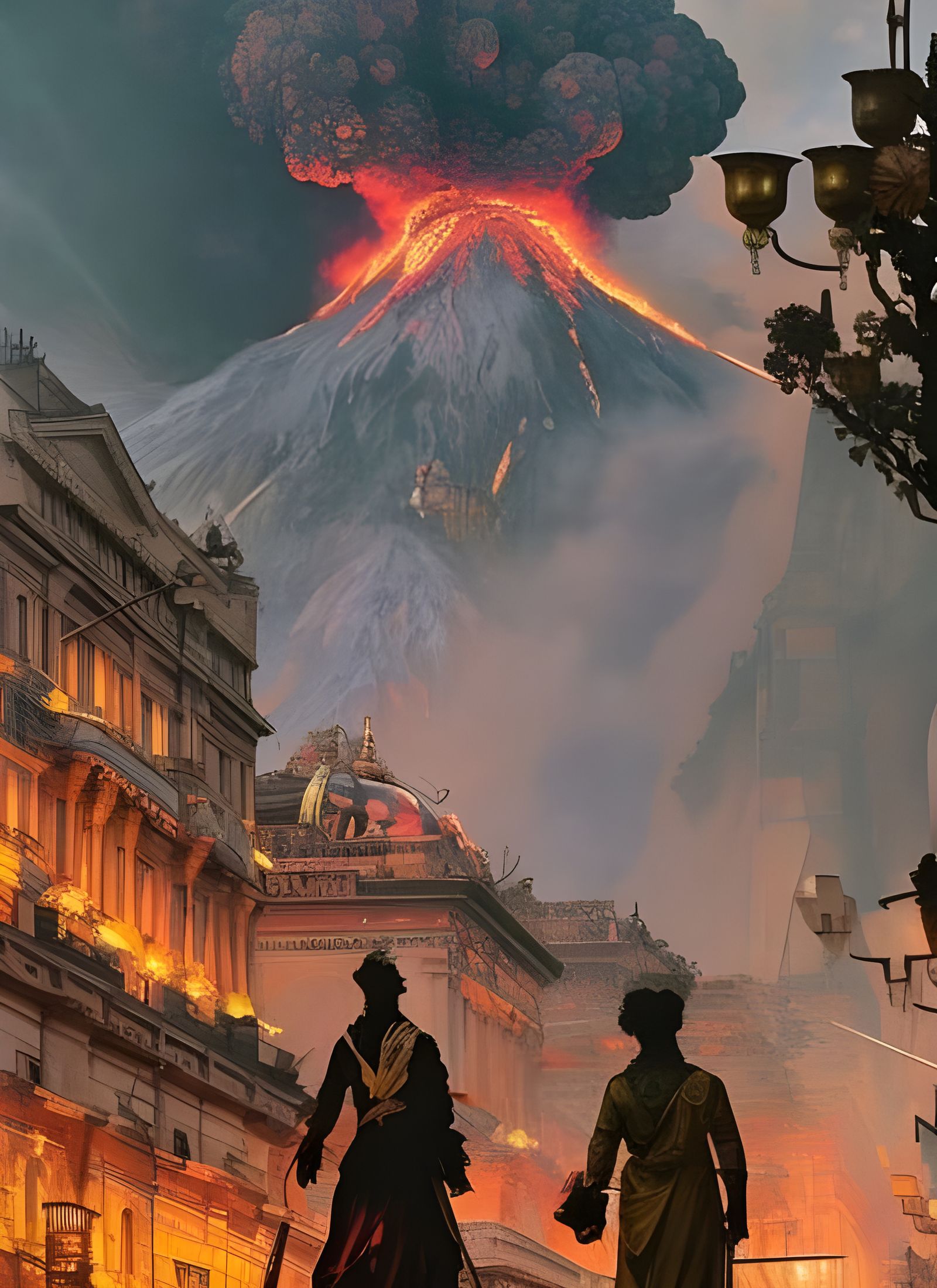 The Wrath of Vesuvius  by @Quiet Volcano