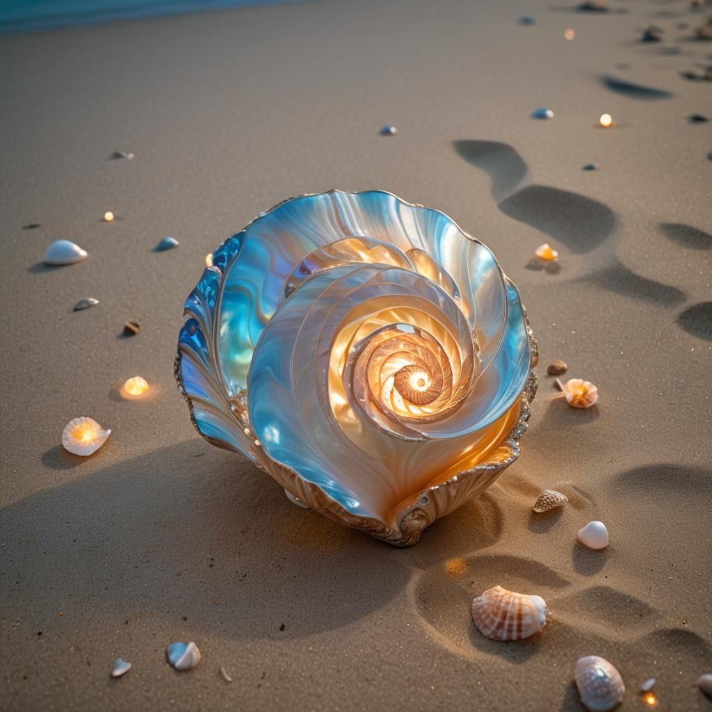 Seashell Lamp
