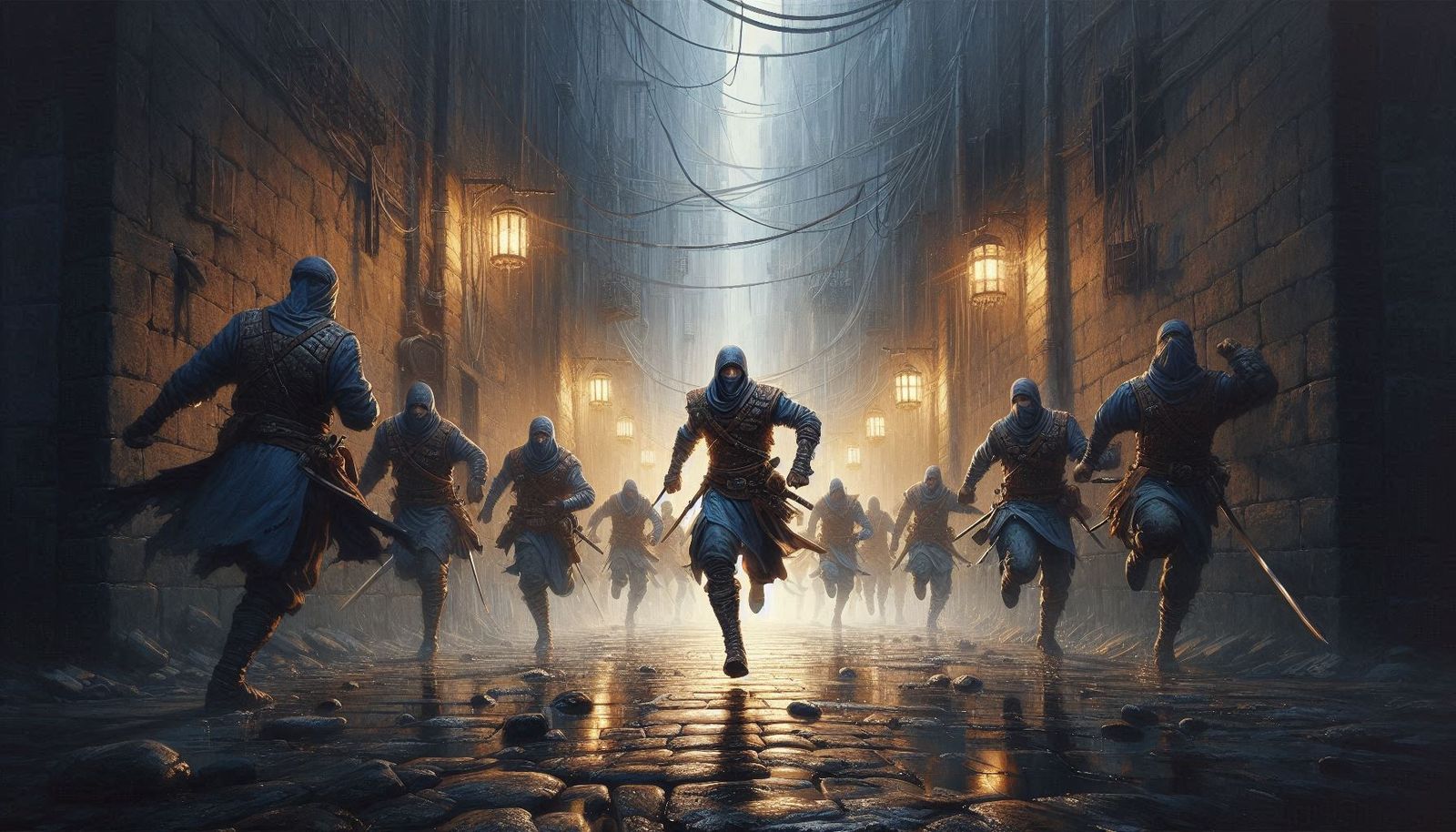 Running from Dutchess's guard