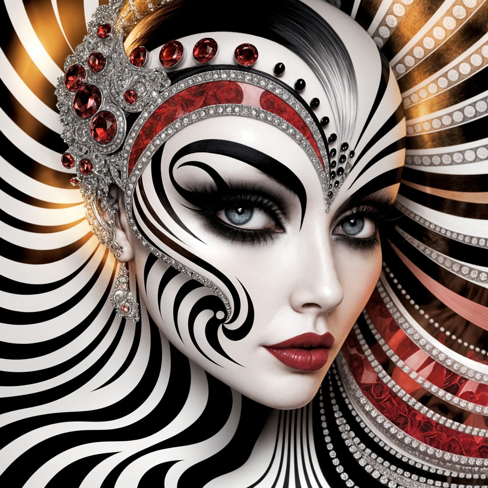 Stripes - Hypnotic dream  by @DebbieM