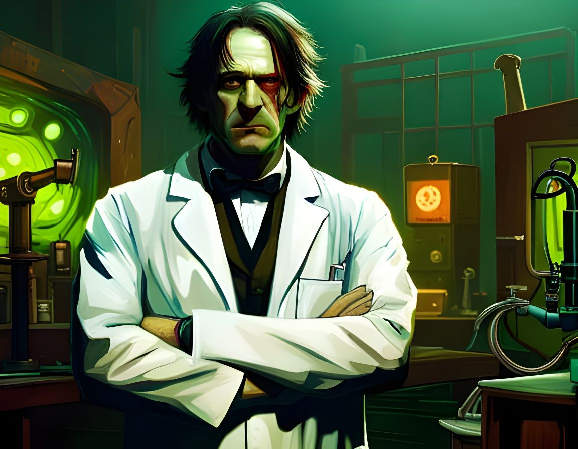 Victor Frankenstein  by @MikThor