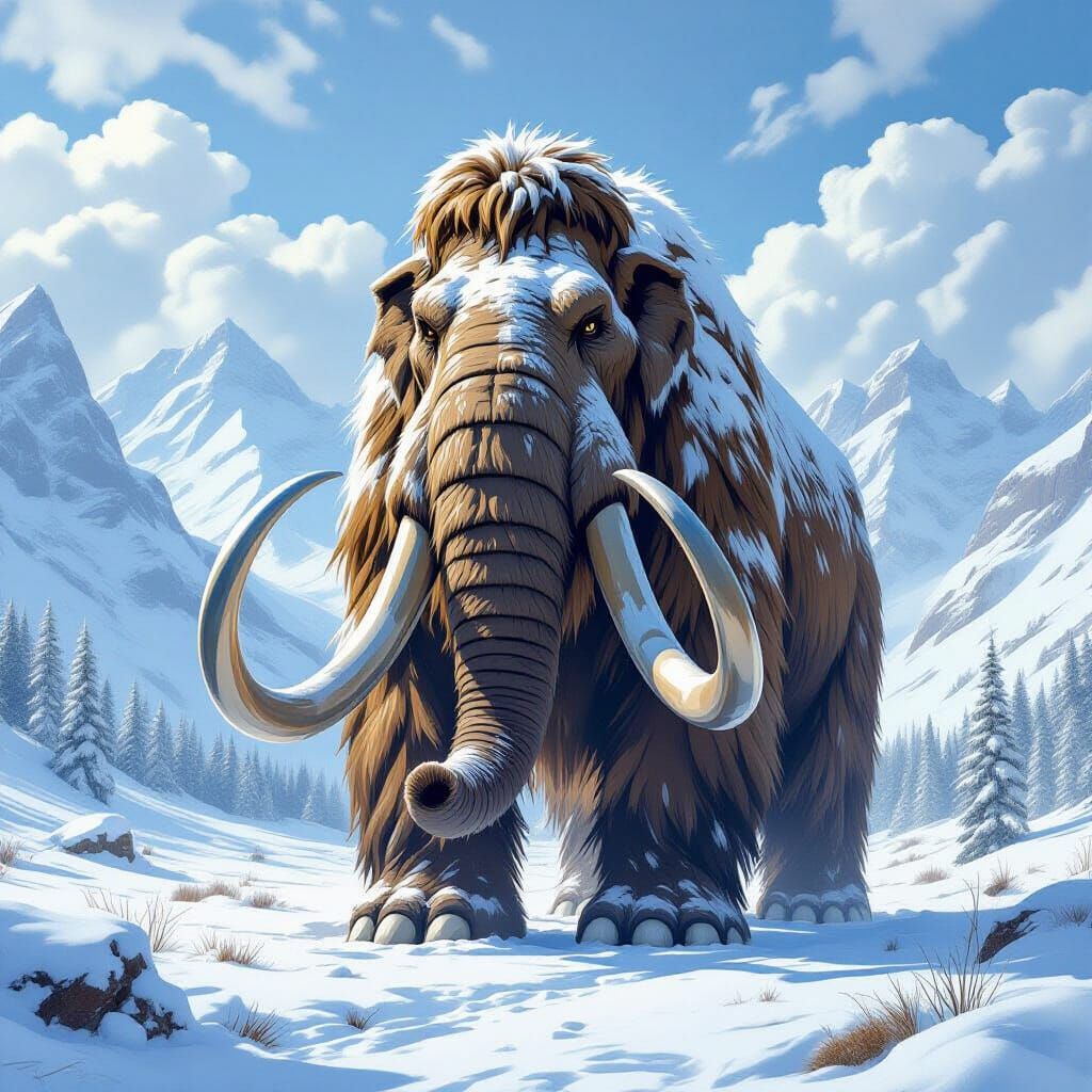 Bring back what’s been lost for today's challenge. Focus on species that no longer walk the Earth. Show ...  by @Katlena