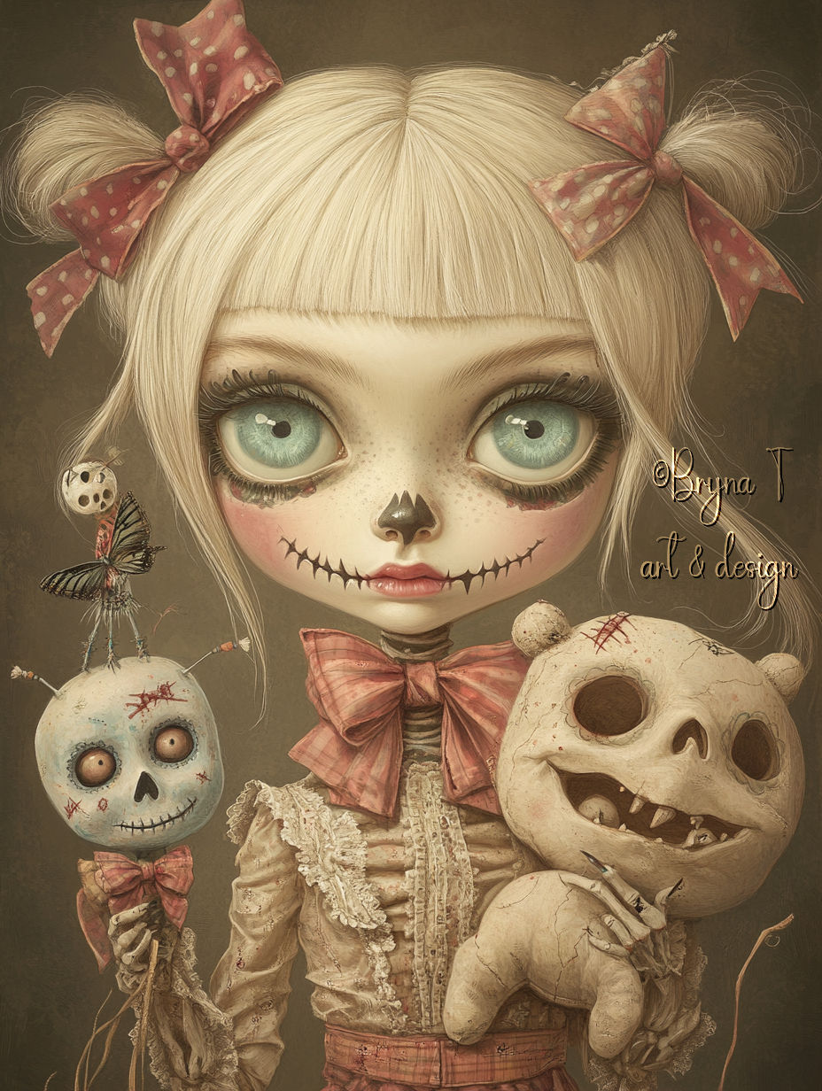 Her pretty playthings