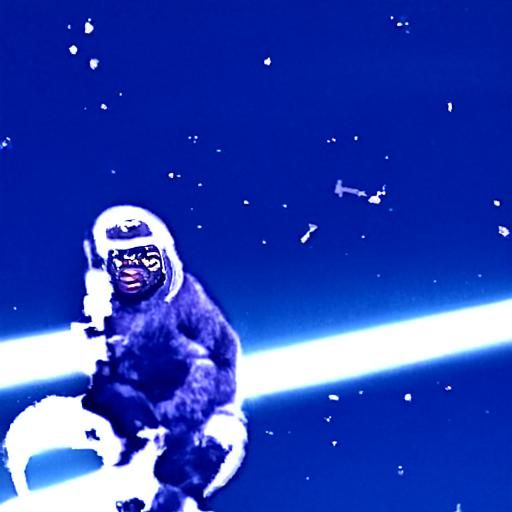 Guerilla Gorilla in Space