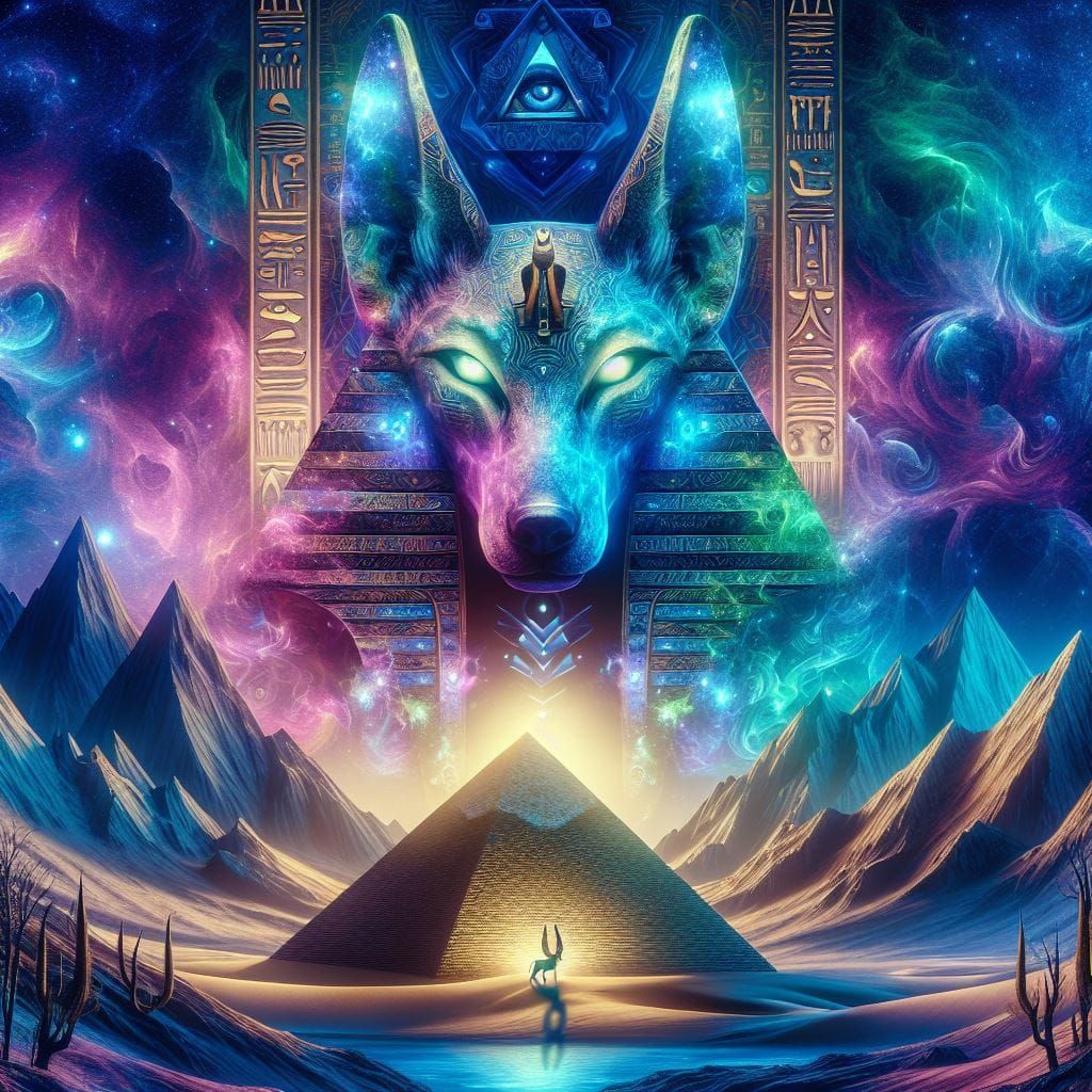Anubis waiting his hour  by @Kal Luir