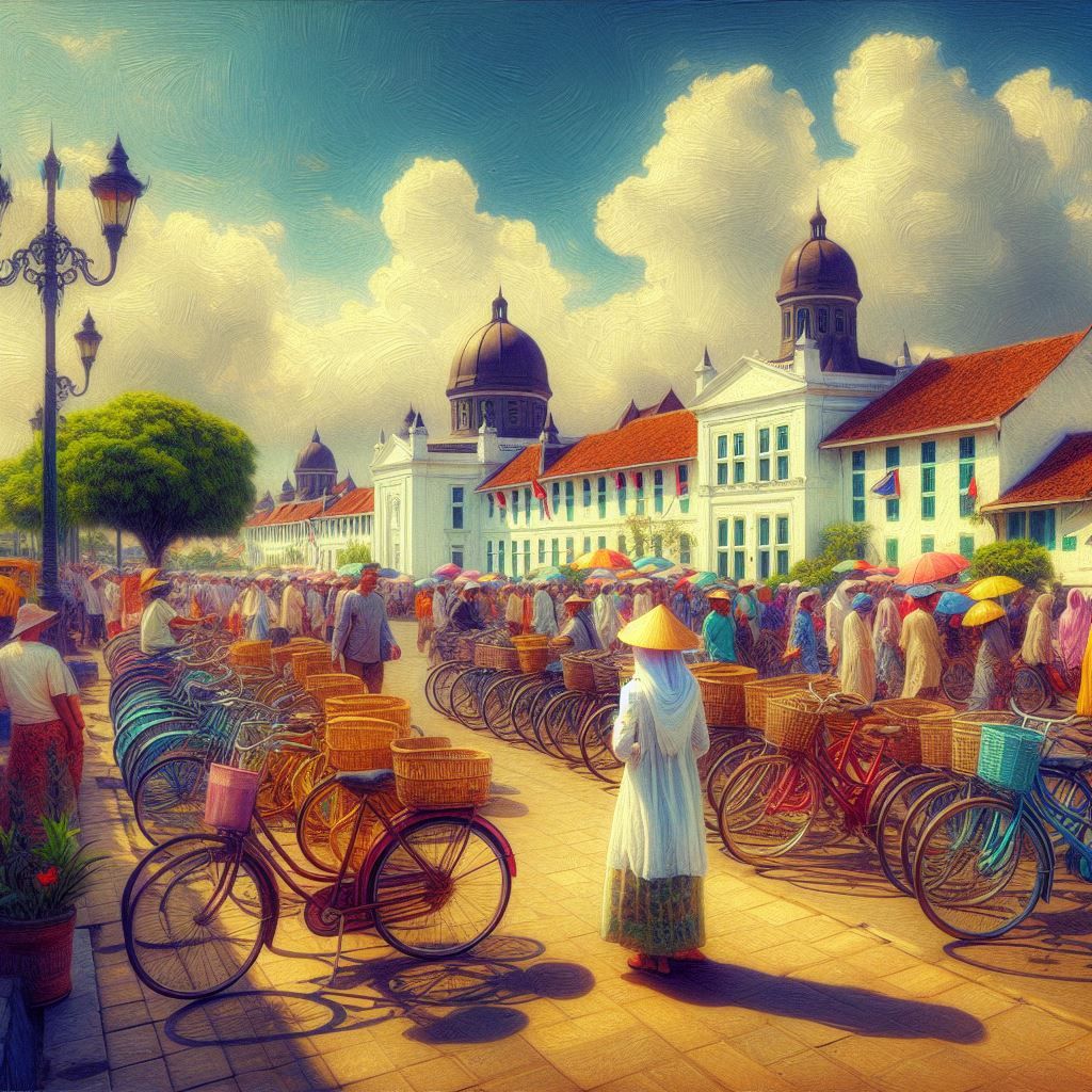 Kota Tua Jakarta Java Indonesia