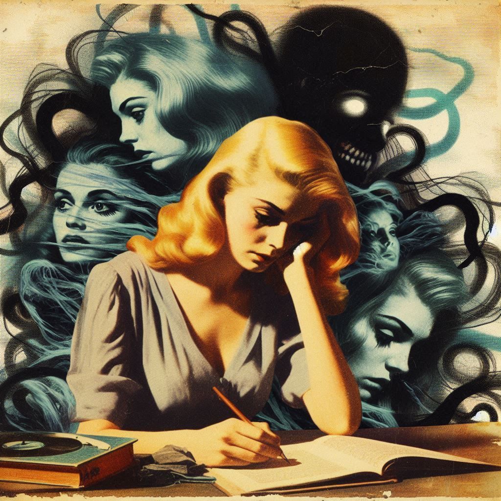 In schizophrenia the secret of literature (@CandleWendigo re...