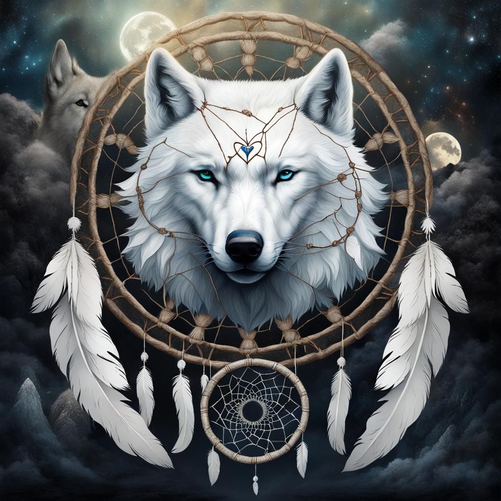 Epic hybrid art showcasing a mythological world, a wise whit...