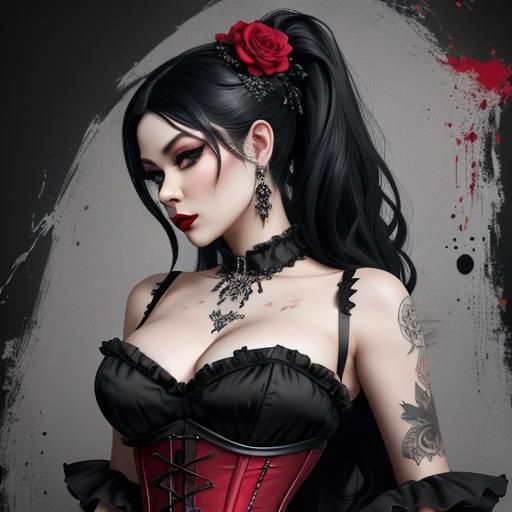 female goth