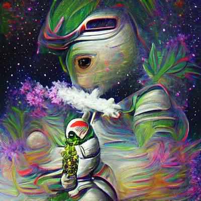 Marijuana astronaut