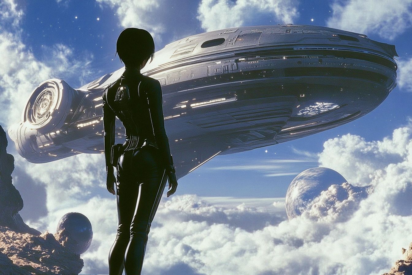 Watching the Spaceship Land