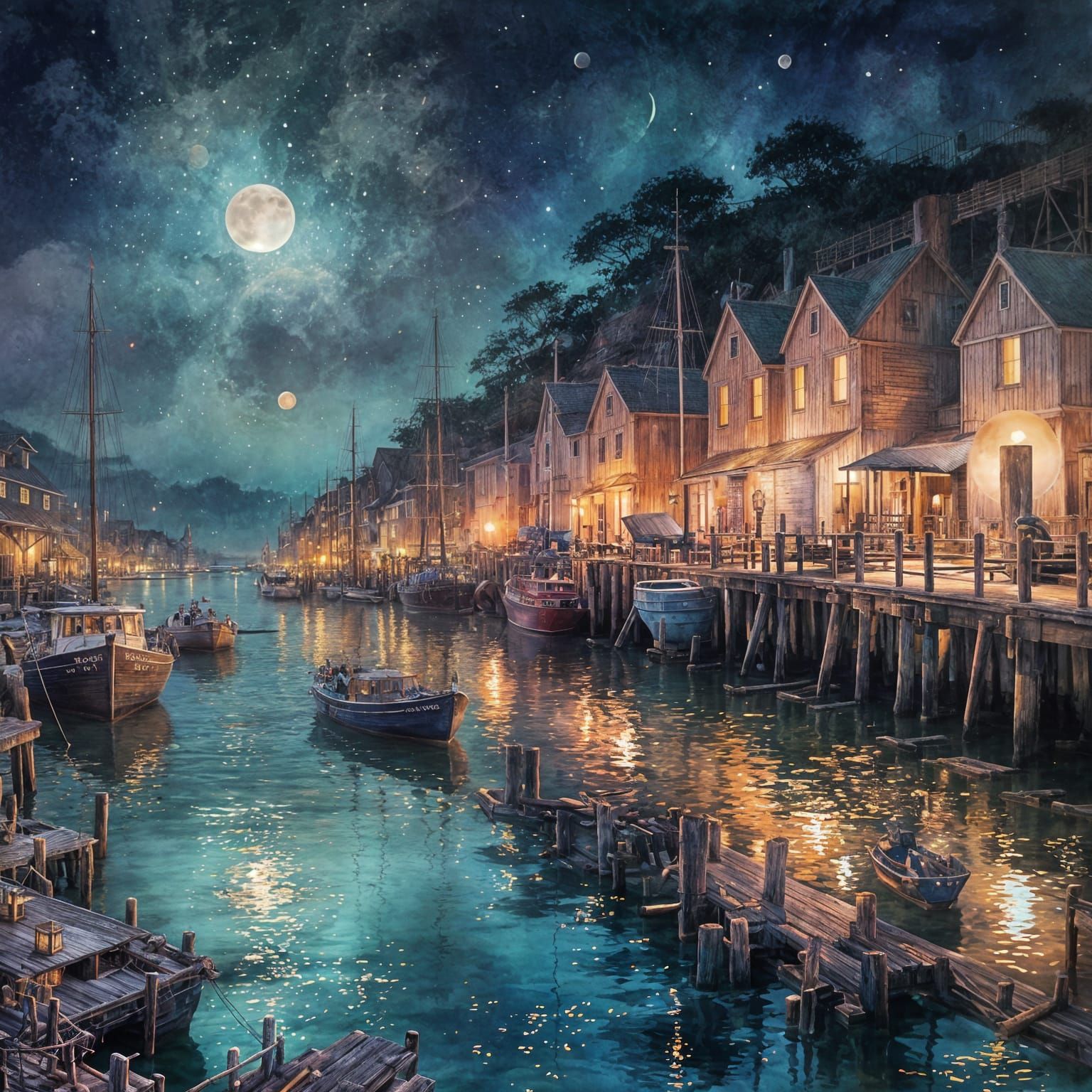 Old Wharf   by @VERI ART