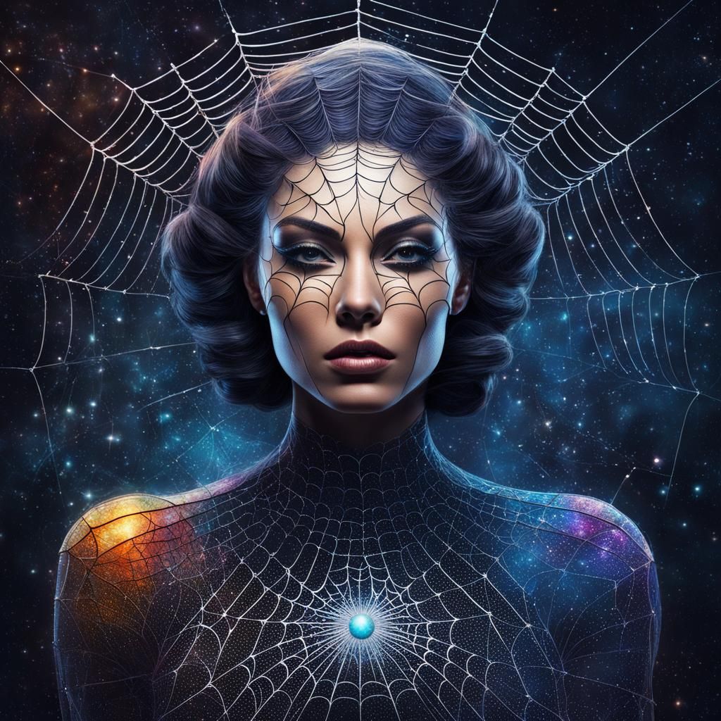 Spiderweb lady