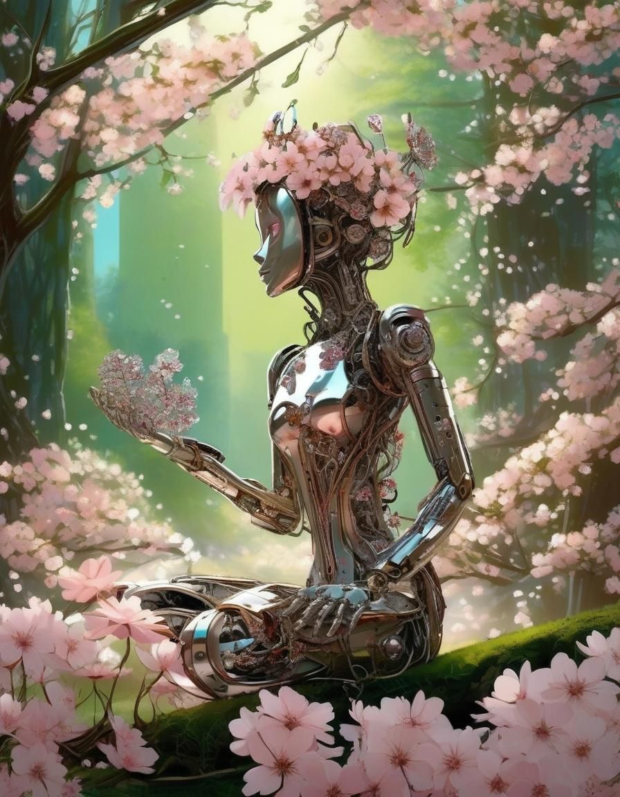 Flowers and metal II