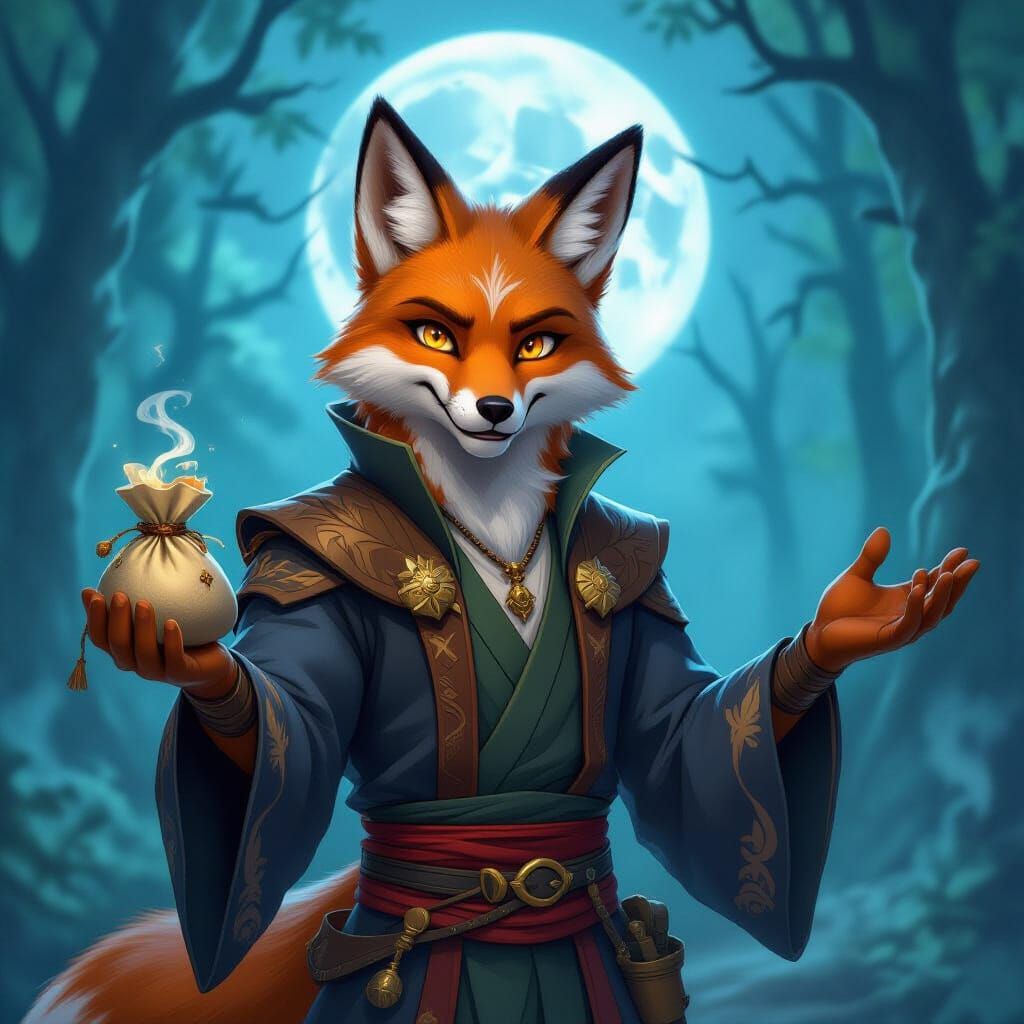 Kitsune at the bridge - Start Image 1