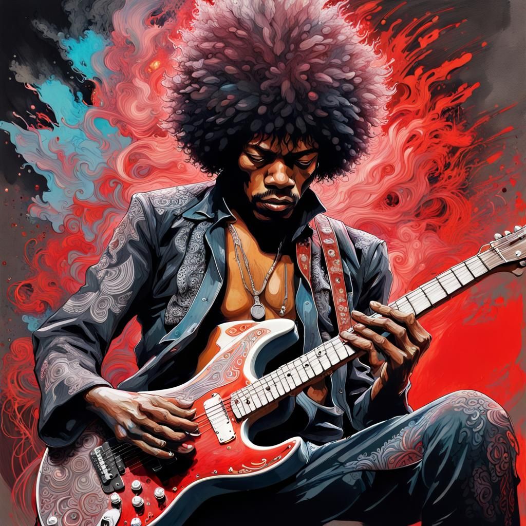Jimi  by @BlueQuill