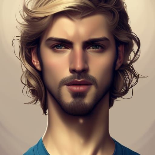 A young man - AI Generated Artwork - NightCafe Creator