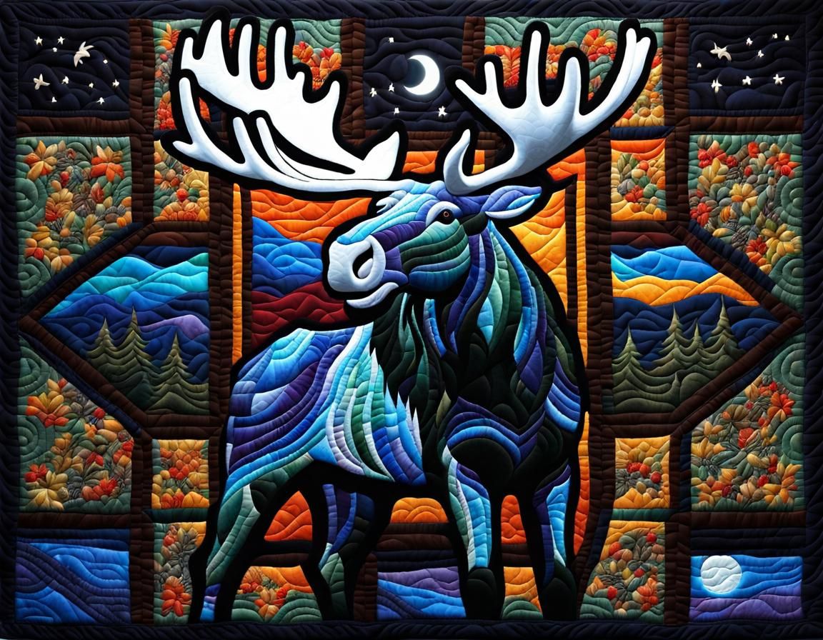 Moose Quilt