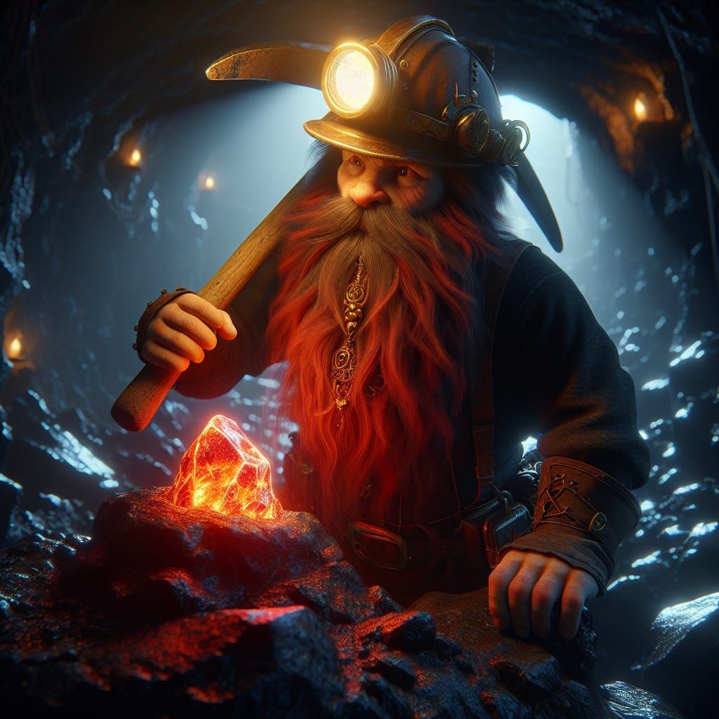 dwarf miner