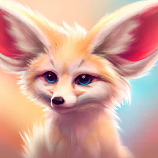 Clipart Royalty Free Collection Of Chibi  Anime Fennec Fox Drawing HD Png  Download  Transparent Png Image  PNGitem