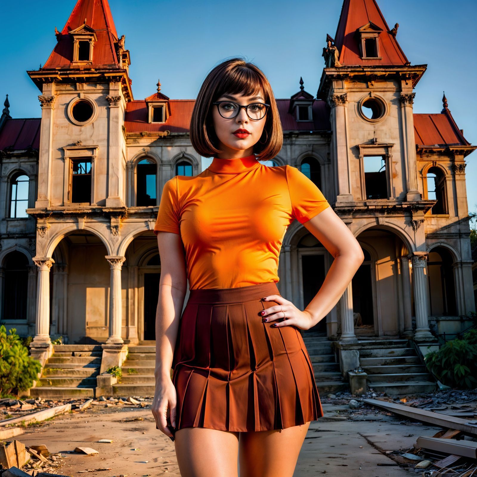 Velma Dinkley - AI Generated Artwork - NightCafe Creator