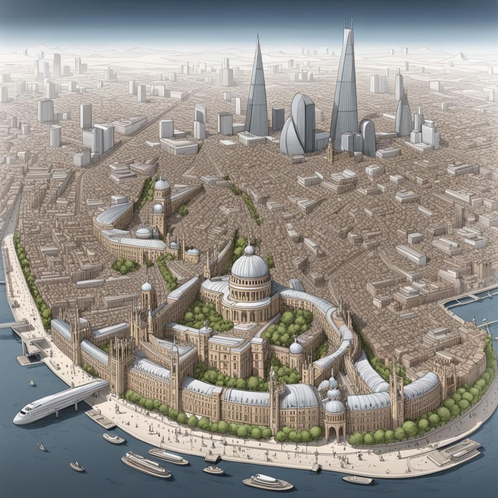 An Alternative Version Of London If London Was The 2nd Largest City In an-alternative-version-of-london-if-london-was-the-2nd-largest-city-in