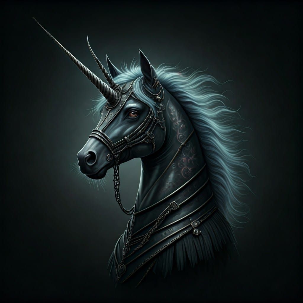 Goth unicorn