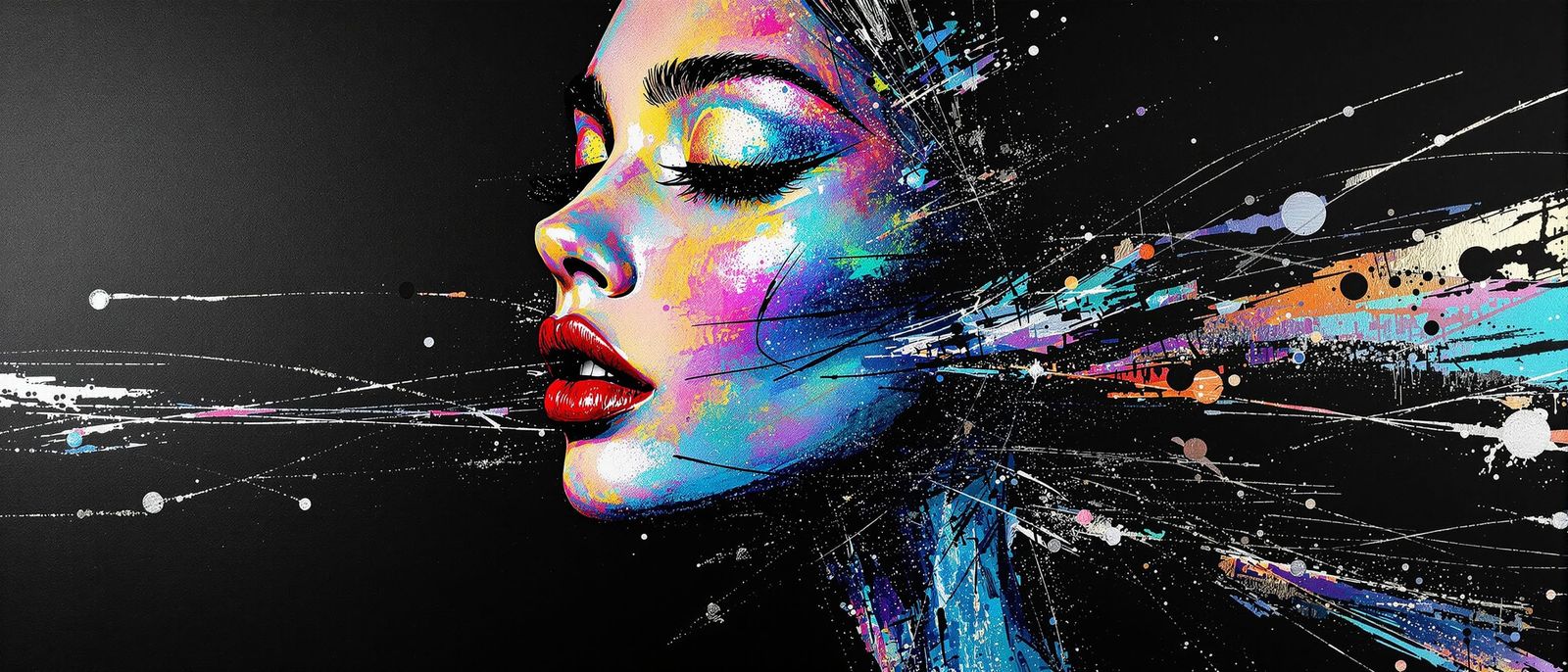 canvas iridescent shatter  by @Kindly Offer