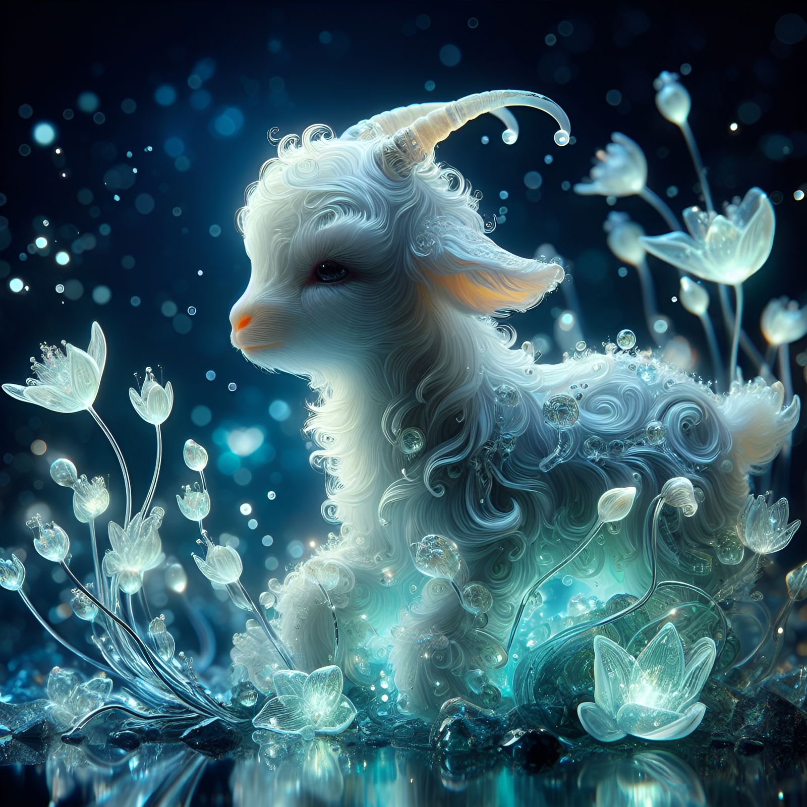 crystal goat