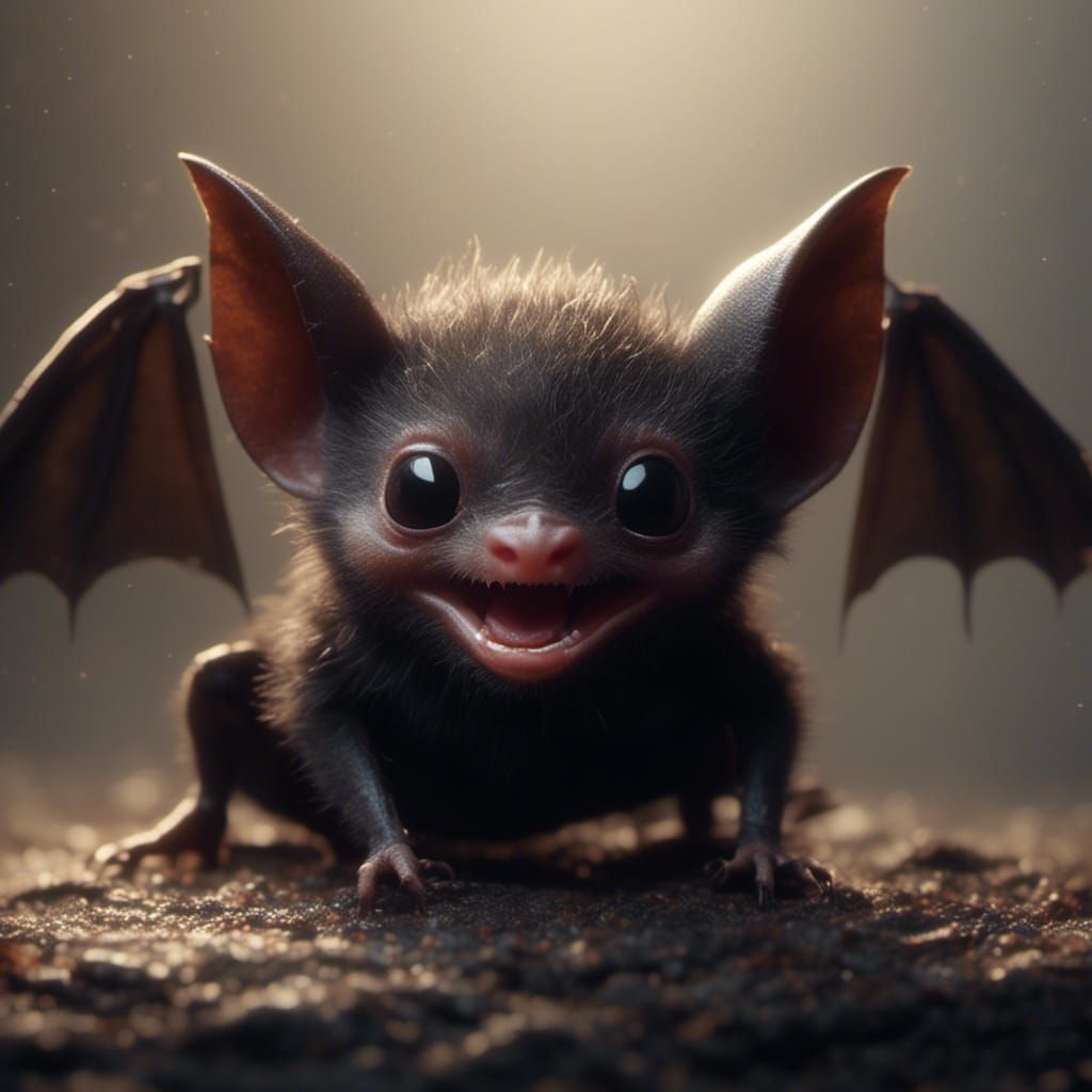 Giggly Baby Bat
