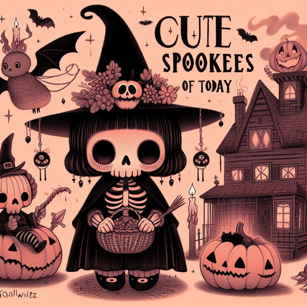 Cute Spookees of Today - Congrats on 2nd or 3rd Place in the Dark Spooktober Daily Challenge #30-Finale