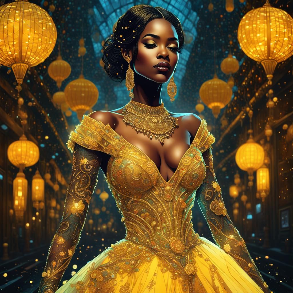The Yellow Dress  by @Camellia Lane