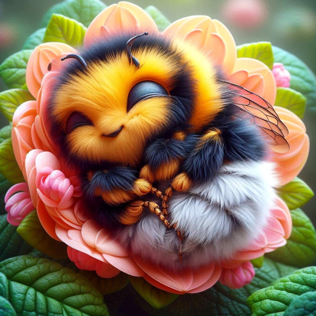 plushie bumblebee ball...