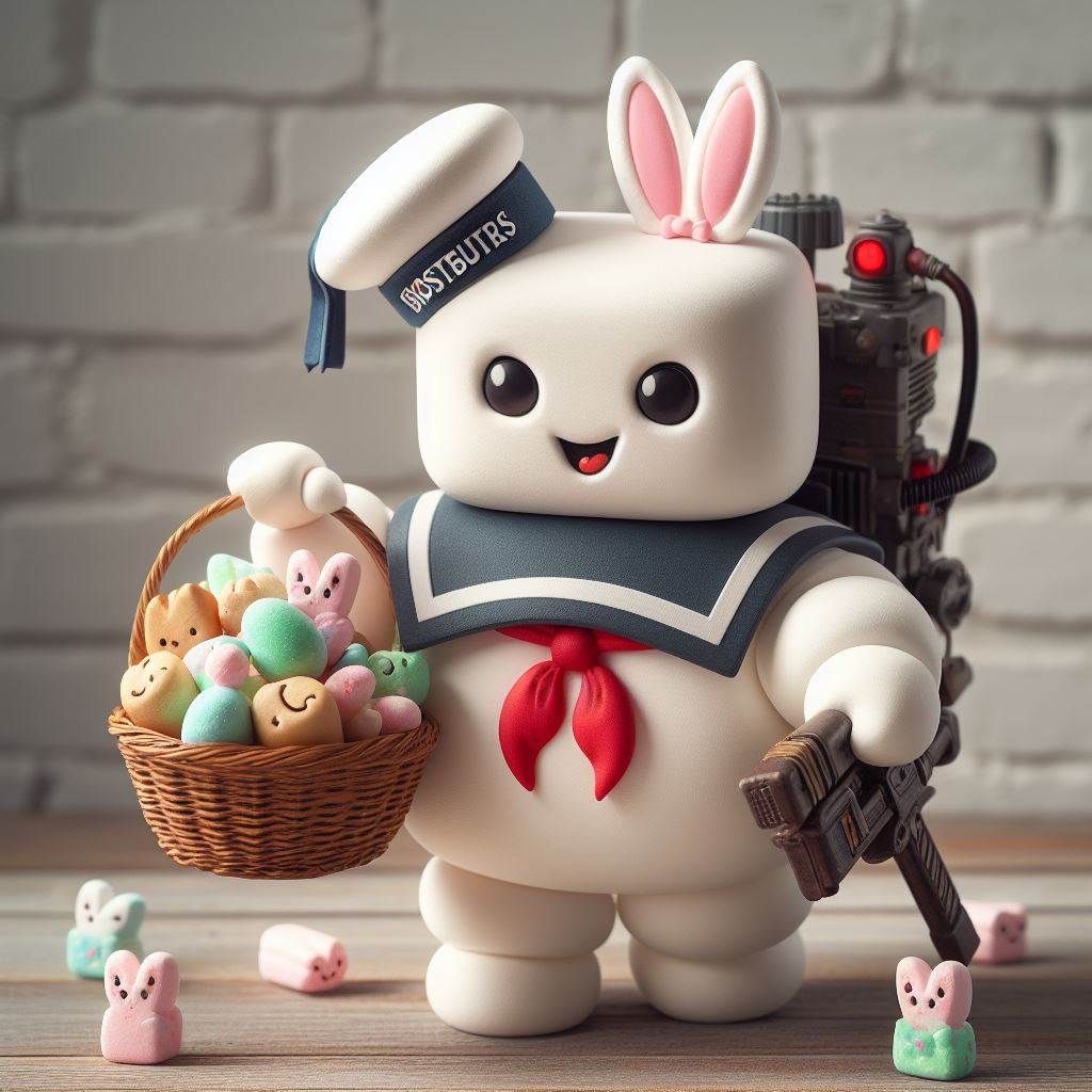 marshmallow man bunny style