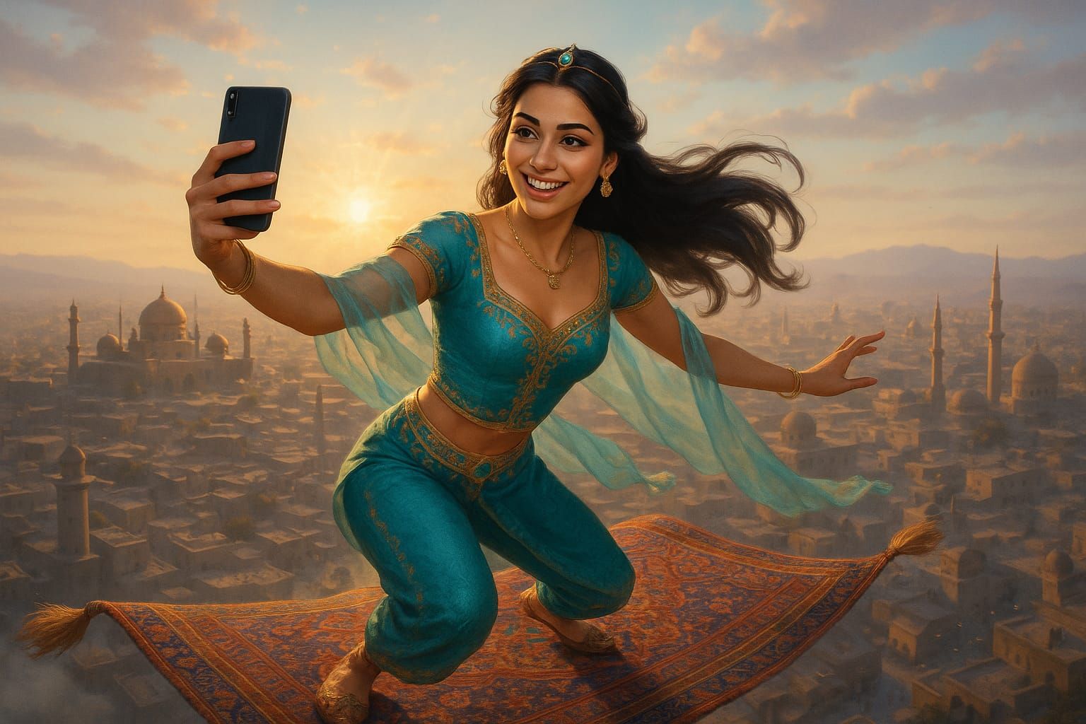 Princess Jasmine's magic carpet ride (1)