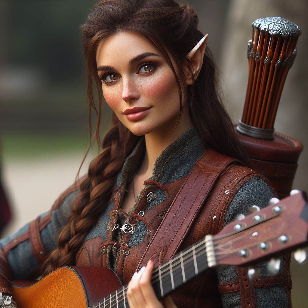 Jaina Linhir, Half-Elven Bard